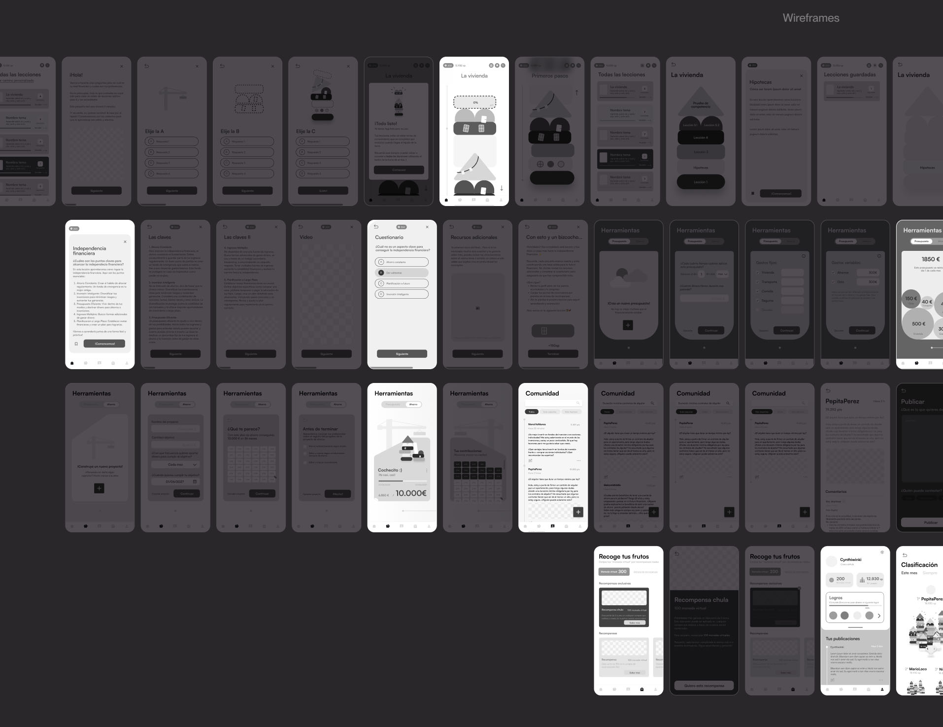 Viga Wireframes