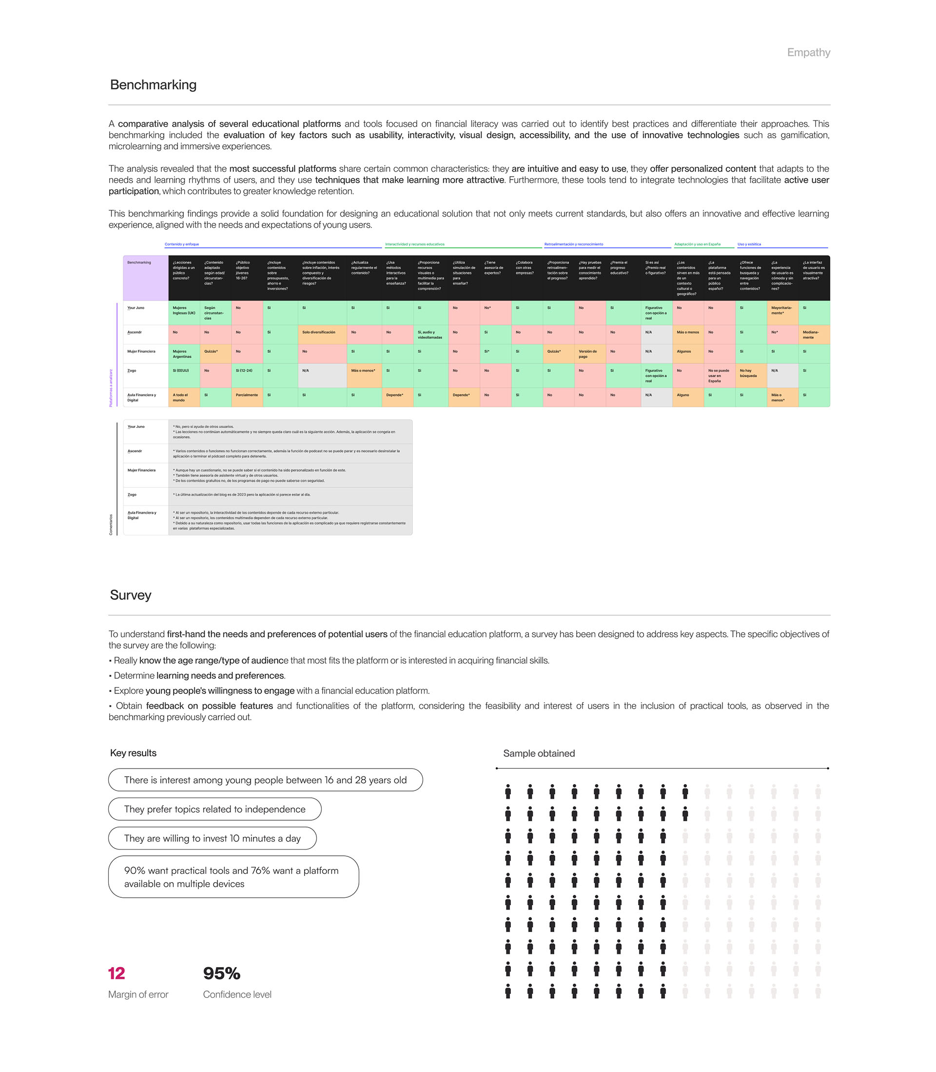 Benchmarking and survey